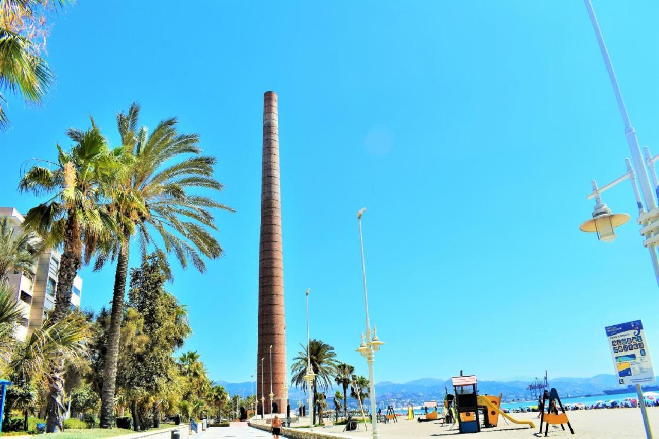 Precioso Apartamento A 5 Minutos Andando De La Playa Málaga Extérieur photo